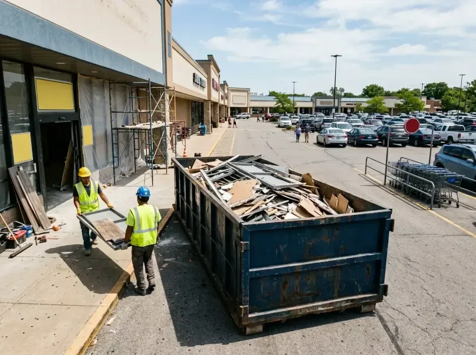 retail-store-renovation-debris-003 — frequently asked questions, Roll-off Dumpster Rentals in McFarland, WI